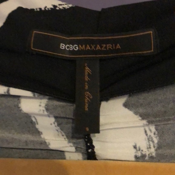 BCBG mini black and white dress - Picture 2 of 4